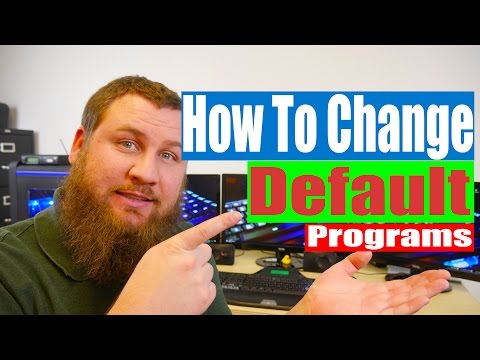How to Manage Your Default Programs