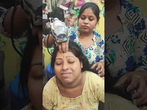 #head #massage #with #vibration #machine #shorts #viralvideo