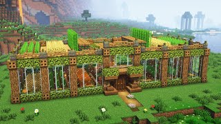 Minecraft: How to Build a Large Greenhouse