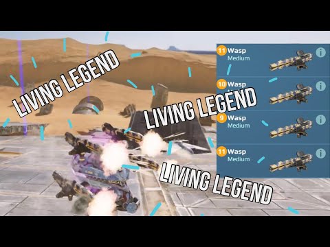 Crazy LIVING LEGEND Streak with Wasp Leech | Main Account Gameplay | War Robots | WR