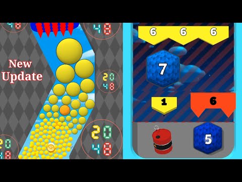 New Update Level in Puff Up - balloon puzzle vs merge word letter puzzle 🧩 2048 Ball gameplay part#1