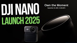 DJI OSMO NANO Launch. Better than Insta360 Ultra?