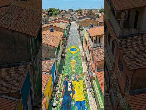 A rua mais bonita do Brasil tá aqui 😱🇧🇷 #decoração #brasil