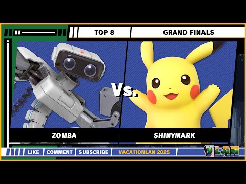 VacationLAN 2025 - Top 8 - Grand Finals - Zomba (ROB) VS ShinyMark (Pikachu) - Super Smash Bros Ult