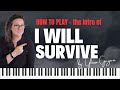 How to Play: I Will Survive Intro and Chords - Glee ...