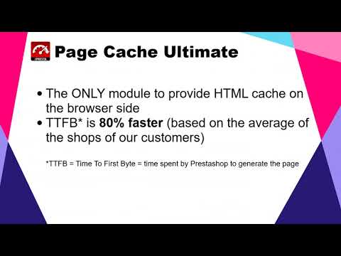 Speed up Prestashop with Page Cache Ultimate