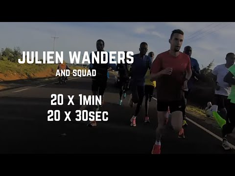 Julien Wanders - 20 x 1min, 20 x 30sec