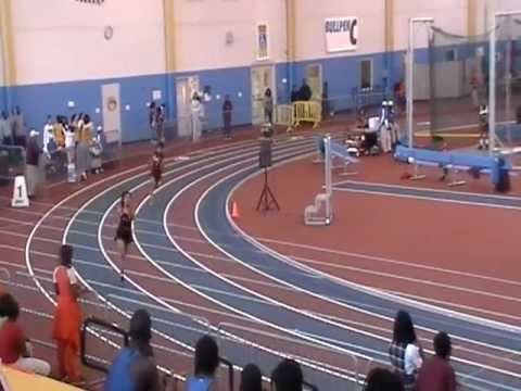 Girls 4x200 DCIAA Indoor Championships 2012