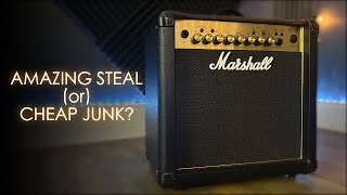 Video thumbnail for Marshall MG15fx by Jack Fossett
