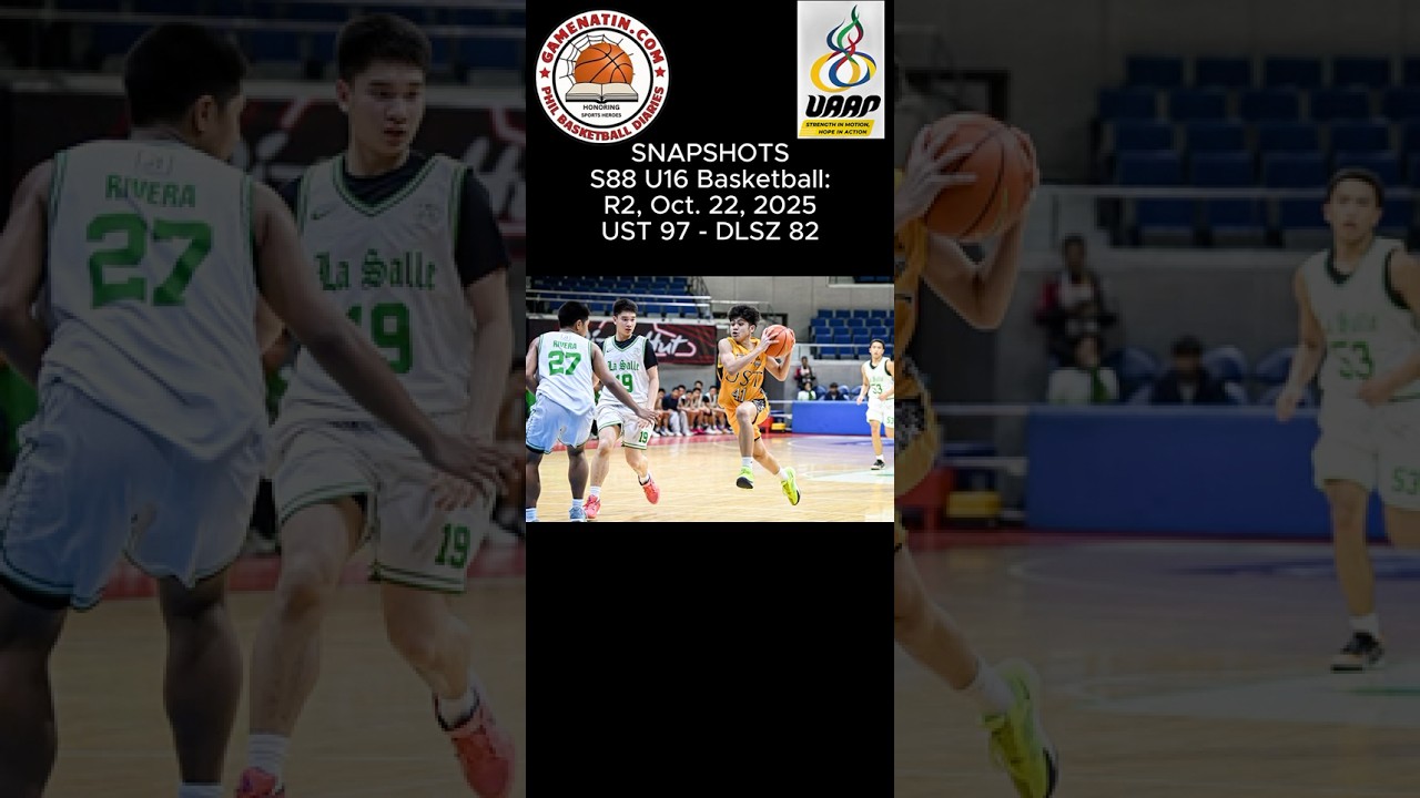 Snapshots: U16 Basketball - UST 97 - DLSU 82