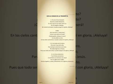 329 AL SONAR DE LA TROMPETA