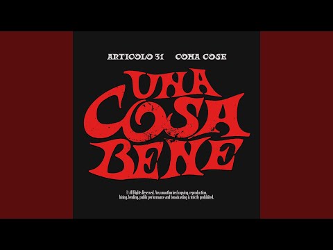 Video thumbnail for UNA COSA BENE