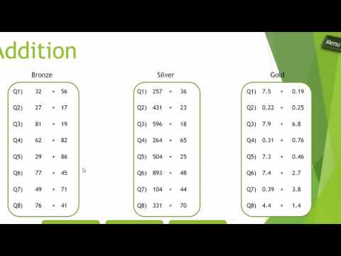 Maths ROTW 121 - Numeracy Workout video