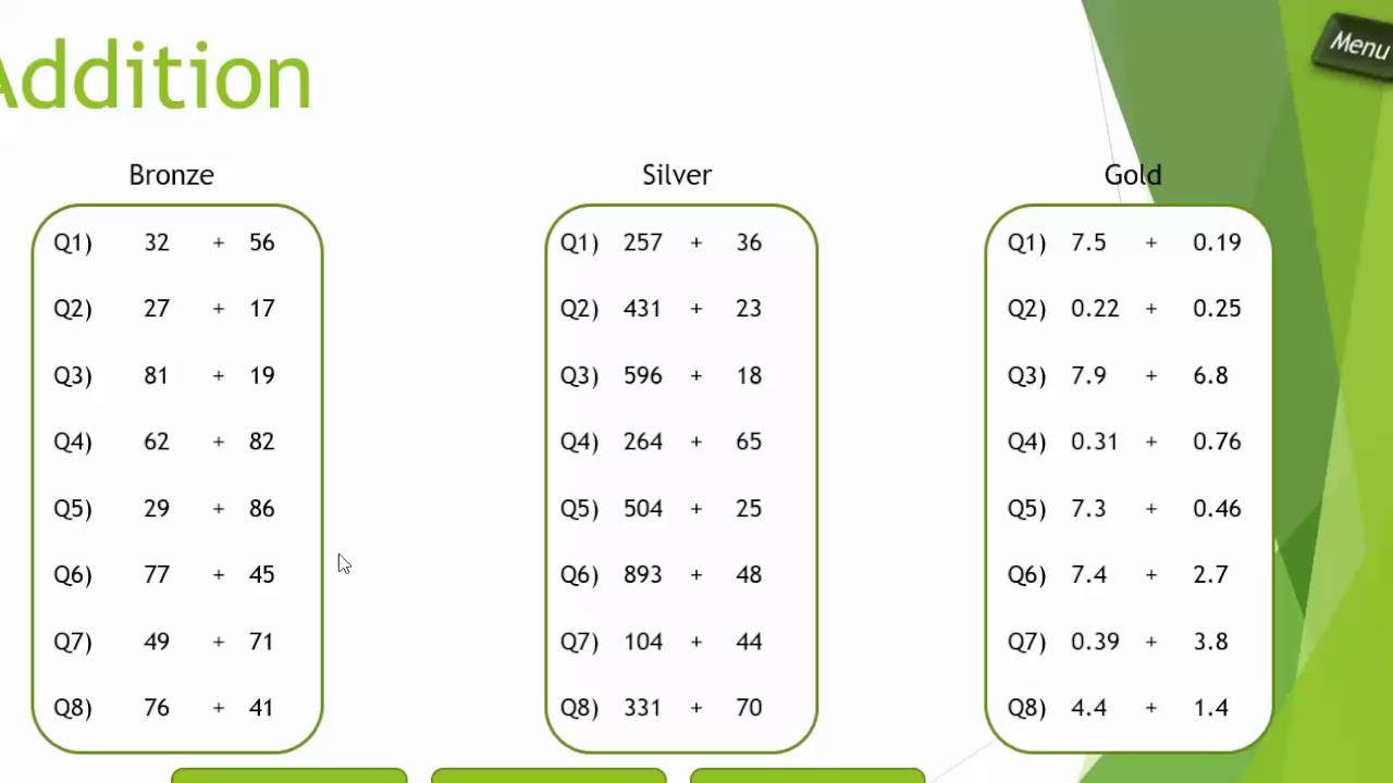 Maths ROTW 121 - Numeracy Workout video