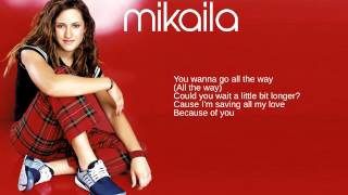 Mikaila: 11. Because of You (Lyrics)