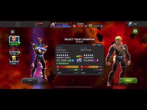 Torch vs Longshot in masters AW - 0 hit KO