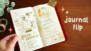 Traveler's Notebook Journal Flip | July '25 Creative Journal Pages