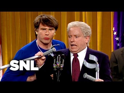 Cold Opening: Clinton Press Conference - Saturday Night Live