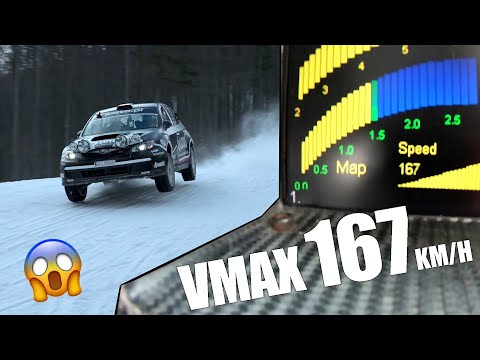 BICIE REKORDU PRĘDKOŚCI - Kajetan Kajetanowicz Subaru Imprezą w dół stoku narciarskiego!