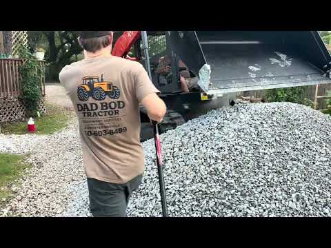 Driveway Refresh with New #57 Rock in Pensacola, FL