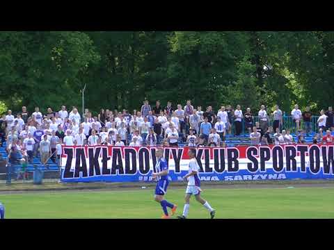 Kibice Unii Nowa Sarzyna podczas meczu Unia N.S. - Stal Gorzyce 12.06.2016r.