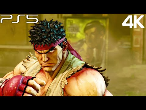 Street Fighter 5  -  PS5™ Gameplay [4K]