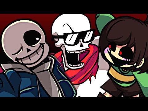 VS. PAPYRUS, SANS, CHARA | Skeleton Bros Friday Night Funkin'