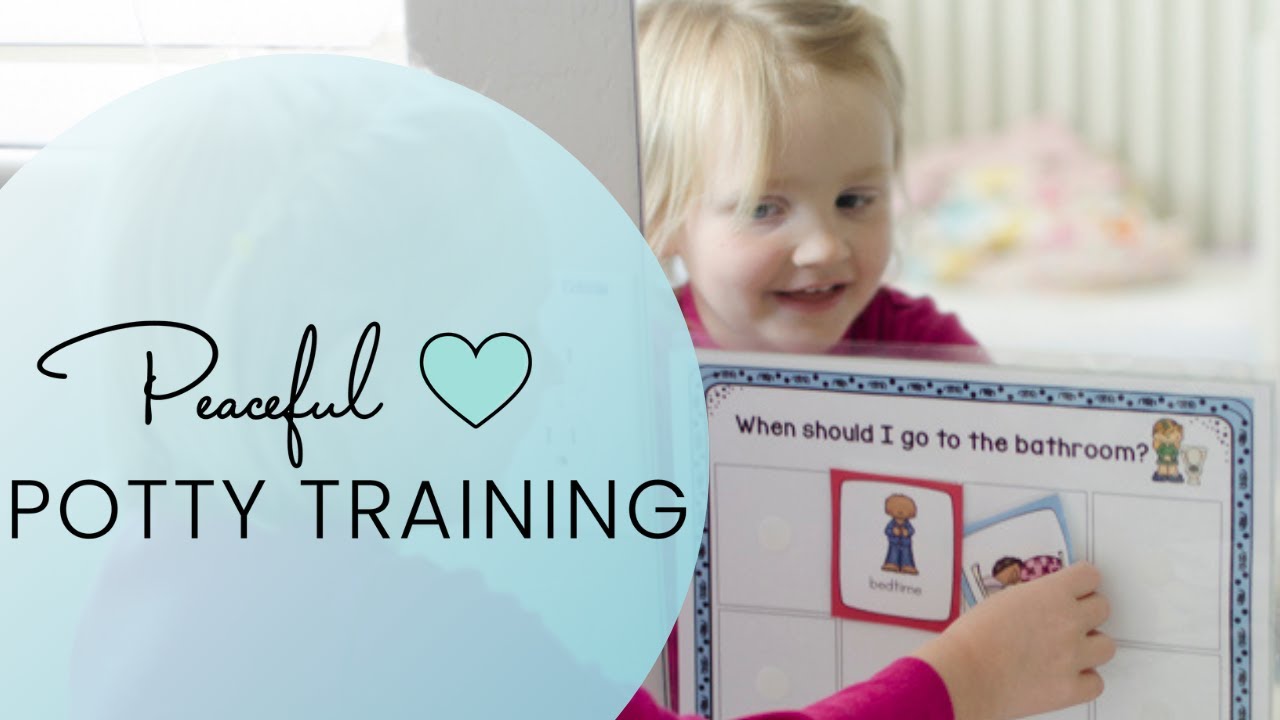 Peaceful Potty Training Visual Schedule