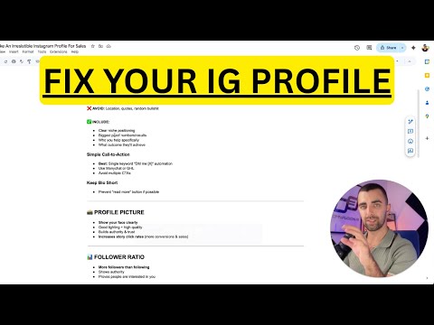 How To Make An Irresistible Instagram Profile For Sales In 2025