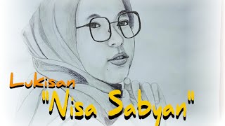 Download lagu Melukis hanya pake pensil 2b.. 'NISA SABYAN' keren dan simpel banget.. mp3