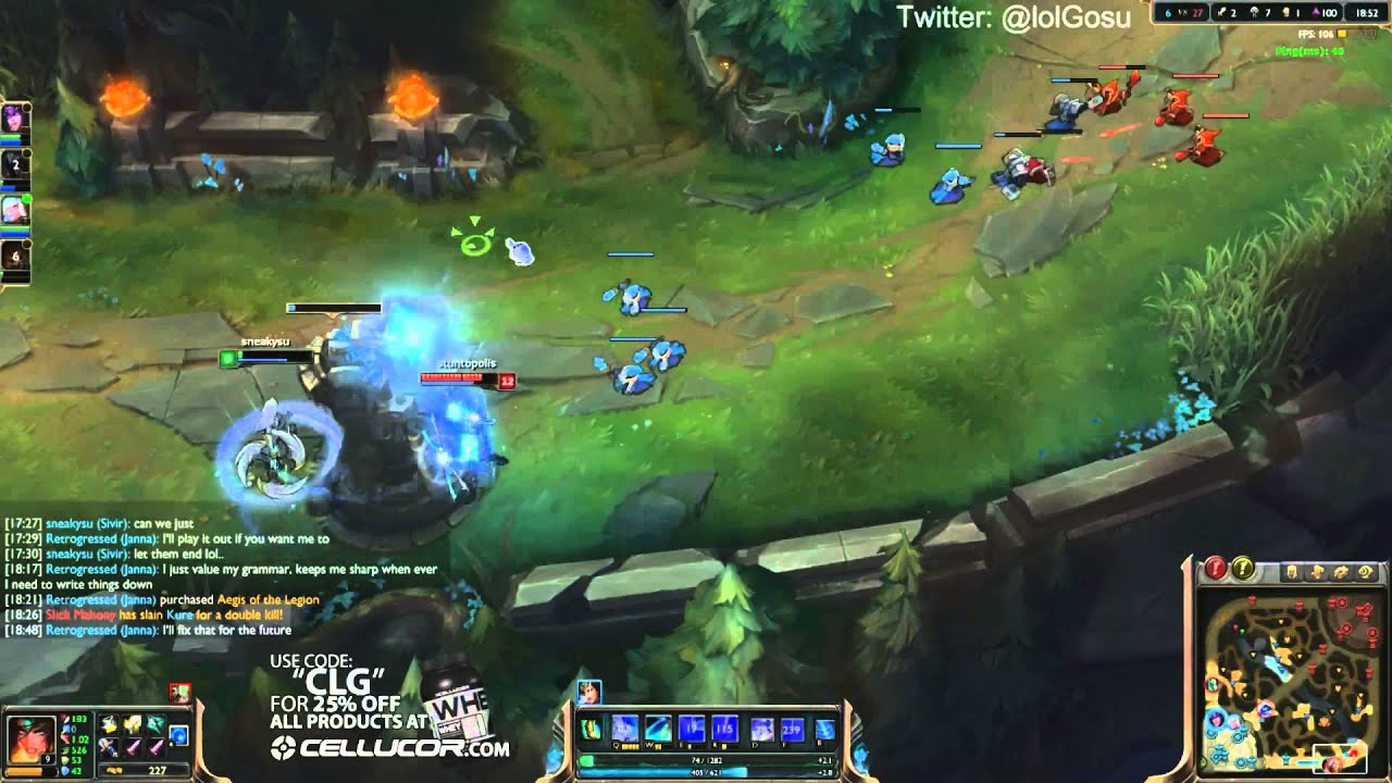 Liên Minh Huyền Thoại: chơi mèo vờn chuột nào =))