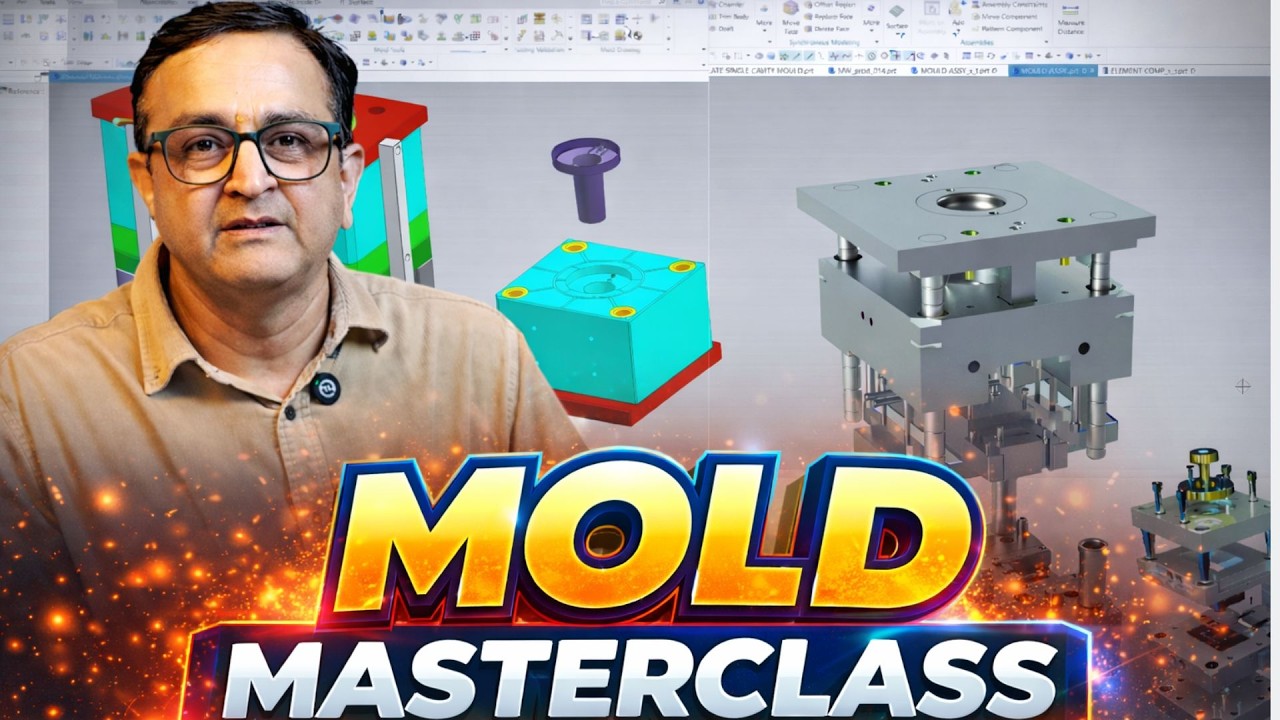 Mold Design COMPLETE Tutorial | Core और Cavity Design में होने वाली बड़ी Mistakes और उनके Solutions