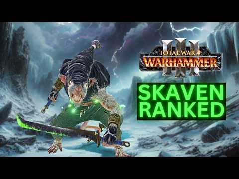ALL SKAVEN FACTIONS RANKED: TOTAL WAR WARHAMMER 3