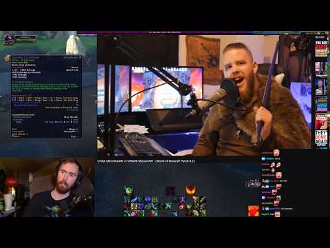 Asmongold's Reaction to CHAD MECHAGON vs VIRGIN NAZJATAR! - (World of Warcraft Patch 8.2)