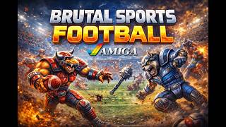 Brutal Sports Football - Amiga (Gameplay)