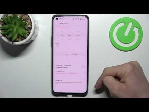 Cómo cambiar la fecha, hora y zona horaria en OPPO Find X5 Pro