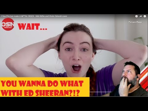 I See Fire but make it METAL/ROCK - MALINDA and Violet Orlandi cover OH YEAH.... HERE WE GO!!!