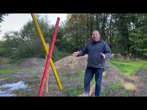Geplanter Bahnwall am Autobahnkreuz Maschen