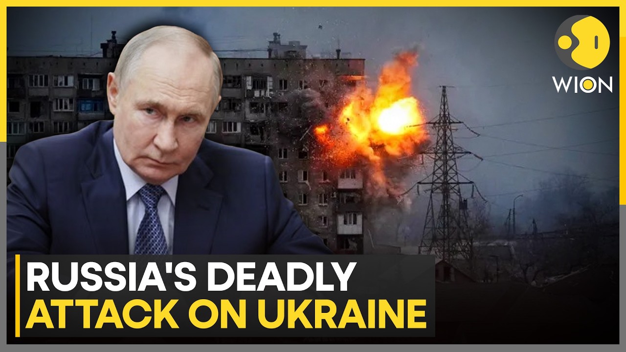 Russia-Ukraine War: Dozens Wounded In Russian Air Strikes On Kyiv  | WION News