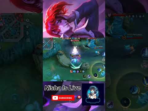 ✅🔥Karina Tutorial One Shot Combo 😱🔥- Mobile Legends: bang//Nisha is live//#mobilelegends #mlbb#viral