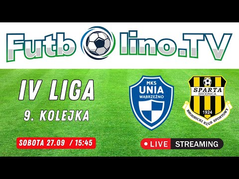 UNIA WĄBRZEŹNO - SPARTA BRODNICA | IV LIGA, 9. KOLEJKA 2025/2026