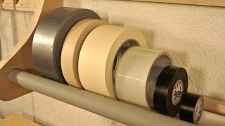 Tape holder shelf, and prototyping