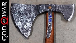 Forging Kratos' LEVIATHAN AXE from FORKLIFT FORK