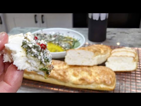 🫒The BEST Thing I've Tasted in a Long Time! 🤤 **BUTTER Baguettes & BREAD Dip** 🧈🥖 #keto