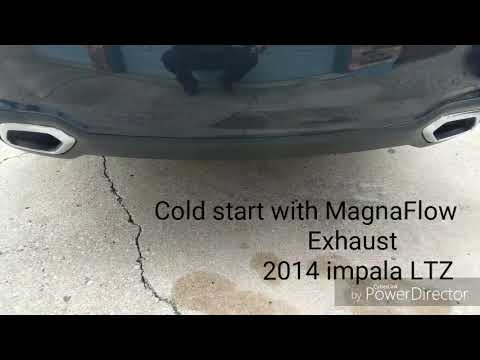 Magnaflow Cat-Back exhaust cold start Impala 2014