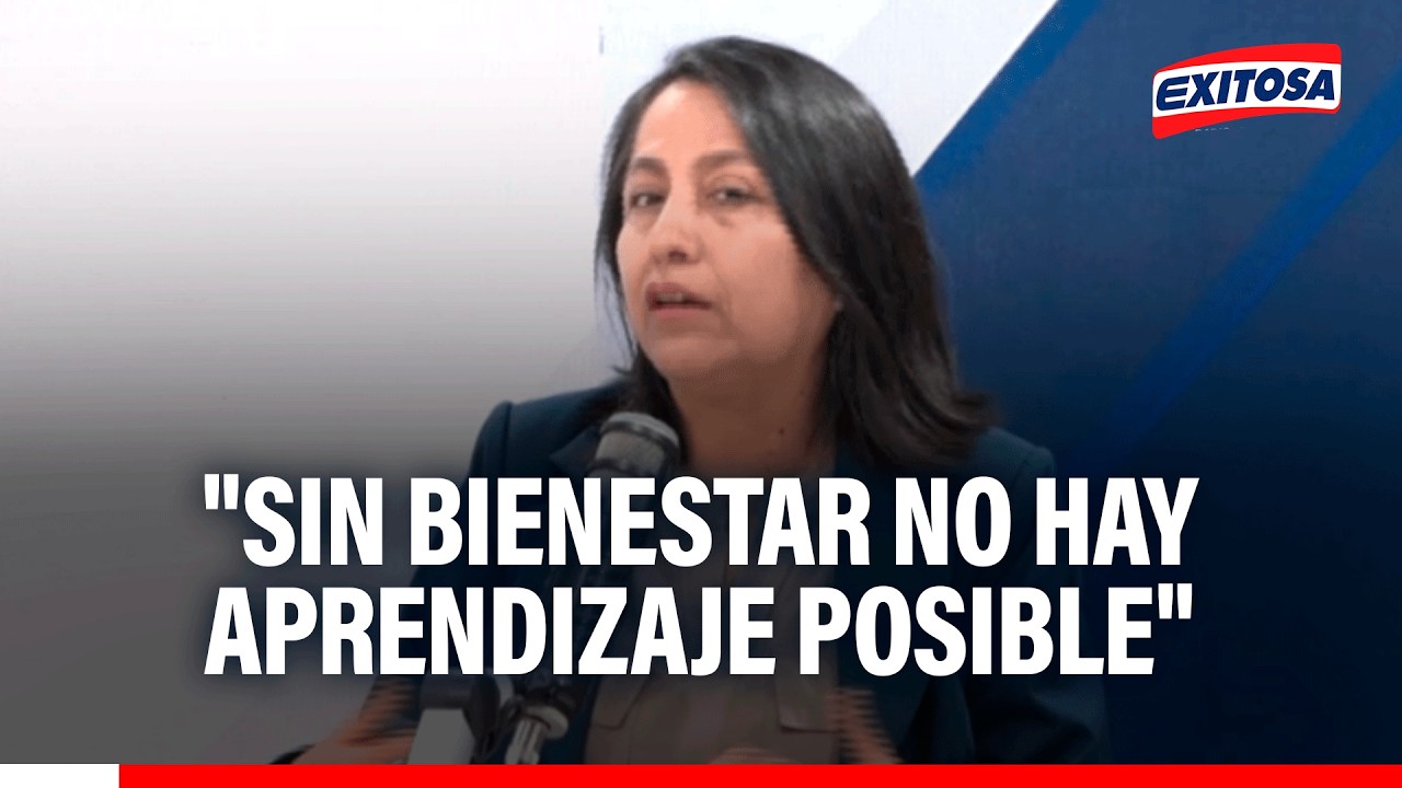 🔴🔵 Patricia Correa, exministra de Educación: "Sin bienestar no hay aprendizaje posible"