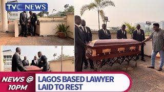 Watch: Tears Flow as Slain Lawyer, Bolanle Raheem Is Buried in Lagos