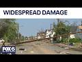Wisconsin storm damage, Menasha hit hard | FOX6 News Milwaukee
