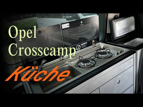 Opel Crosscamp: Küche und Kochen im Camper | Vanever 2025