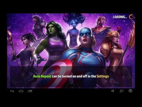 [Marvel Future Fight] Sharon Roger Tier-2 World Boss Proxima Midnight [Solo No Striker]
